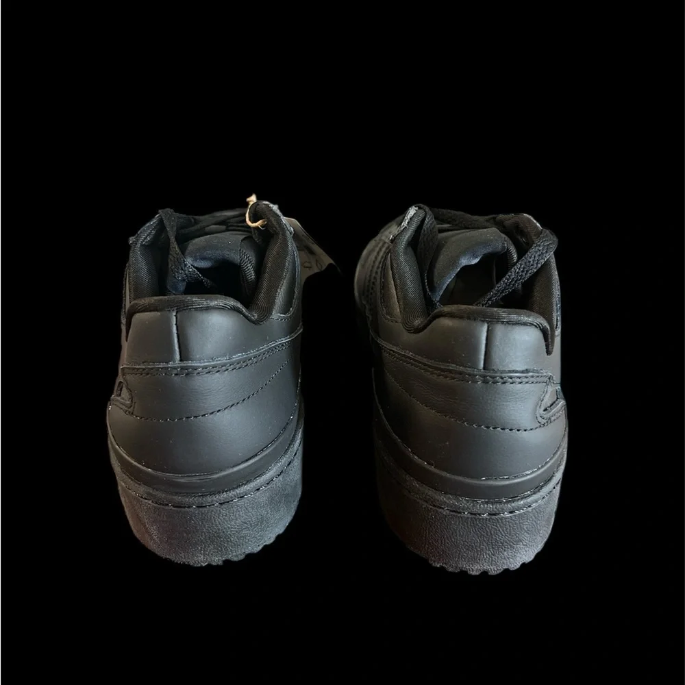 Size 5 -‎ Adidas Forum Bold Stripes Triple Black W